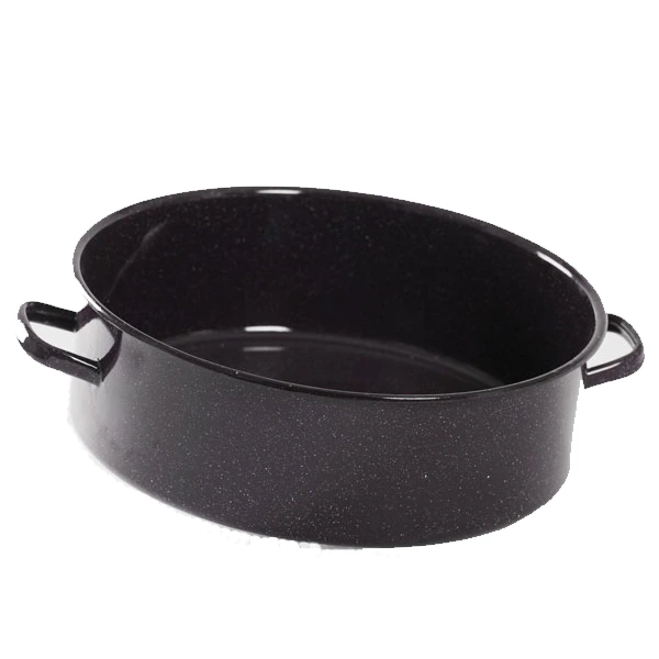 Emajlirana šerpa plitka 15l BR-558